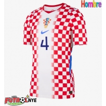 Camiseta Croacia Josko Gvardiol #4 Primera Equipación Mundial 2026 manga corta